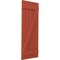 Ekena Millwork Americraft 5-Board (2 Batten) Wood Joined Board-n-Batten Shutters w/ Z-Bar, ARW102BB518X77CLH, PR ARW102BB518X77CLH - alternate 4